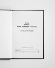 Bible Memory Journal - Proclamation Coalition