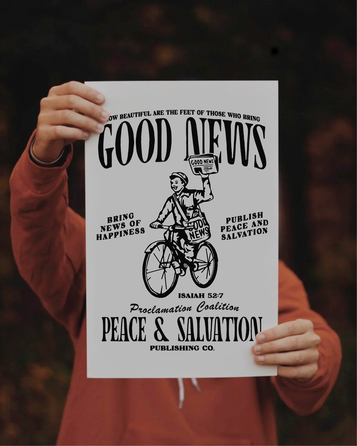 Christian Poster - Bring Good News Poster - Proclamation Coalition