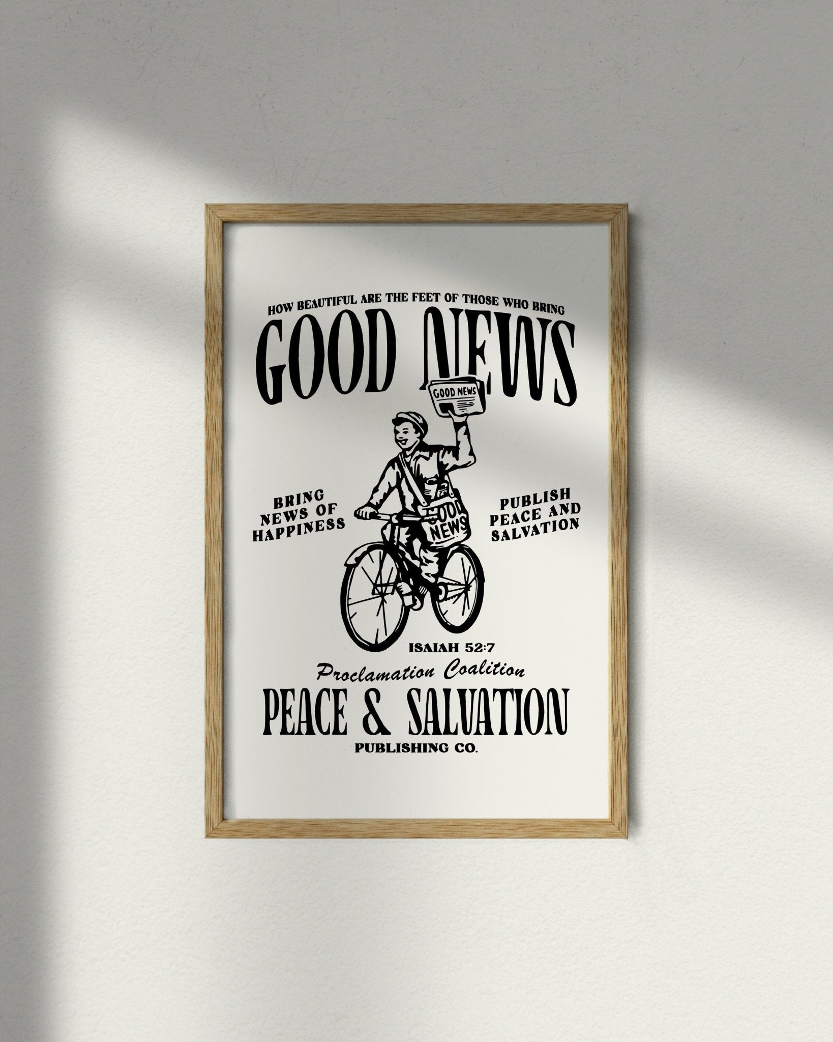 "Bring Good News" Poster - Proclamation Coalition