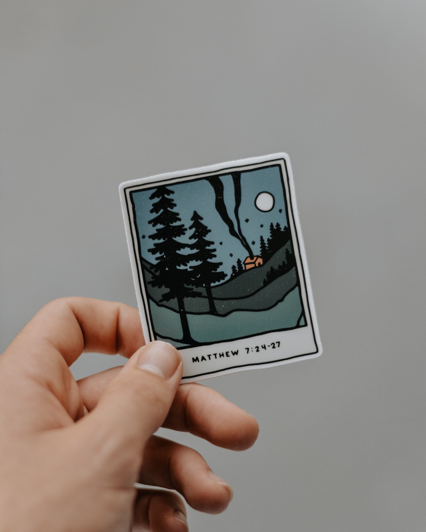 Christian Sticker - Built on the Rock Sticker - Proclamation Coalition