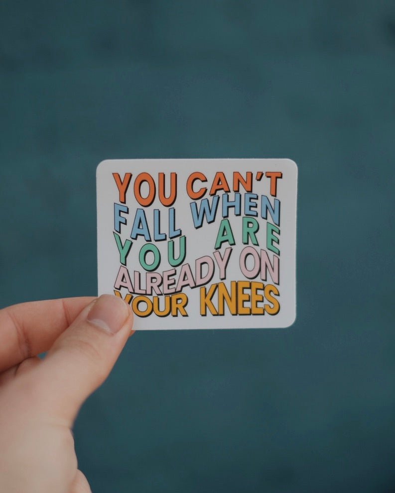 Christian Sticker - Can't Fall Sticker - Proclamation Coalition