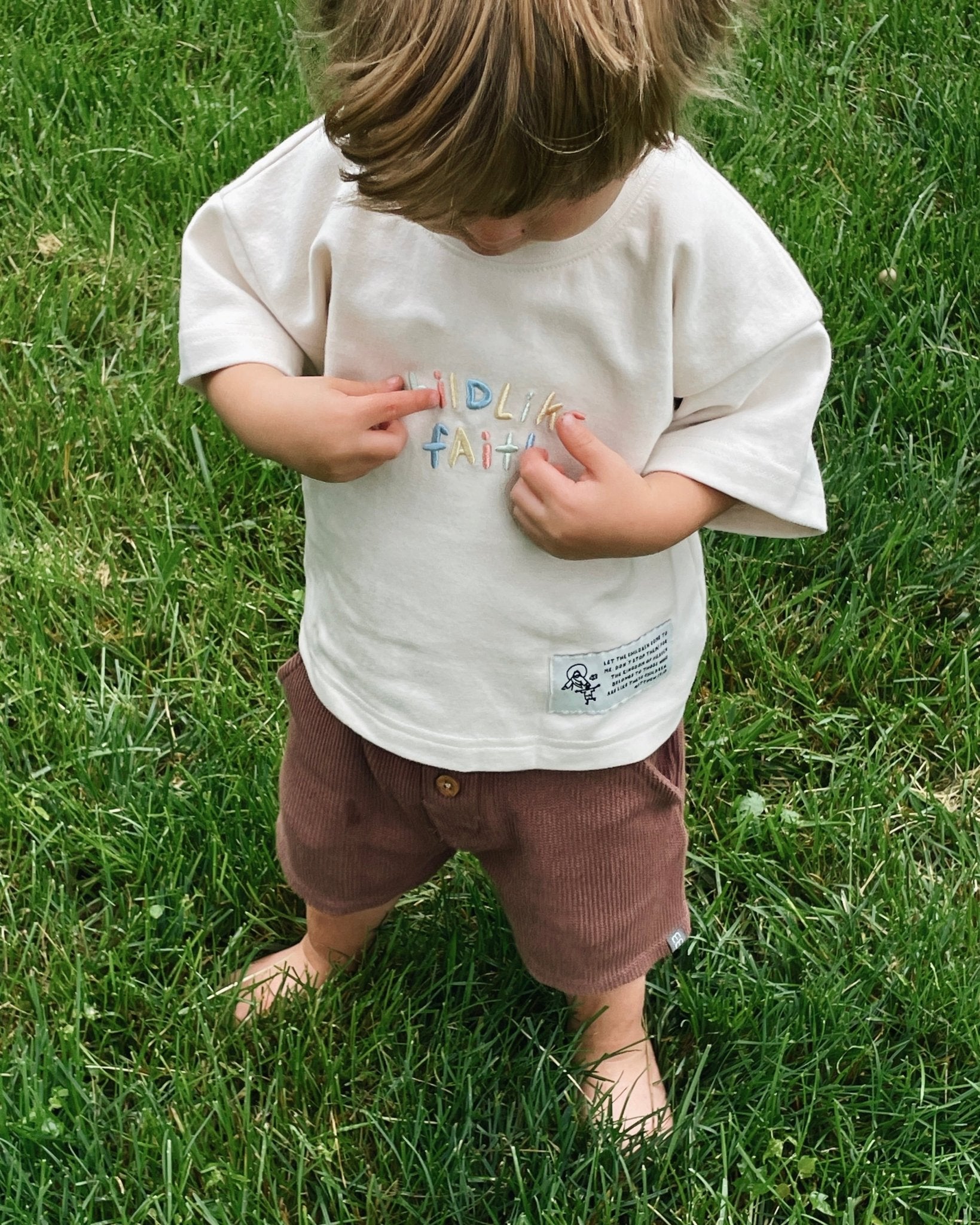 "Childlike Faith" Kids Boxy Tee - Proclamation Coalition