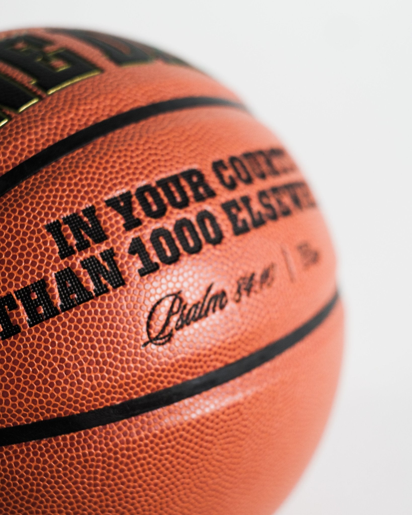 "Courts of the Lord" Game Basketball (Limited Edition) - Proclamation Coalition