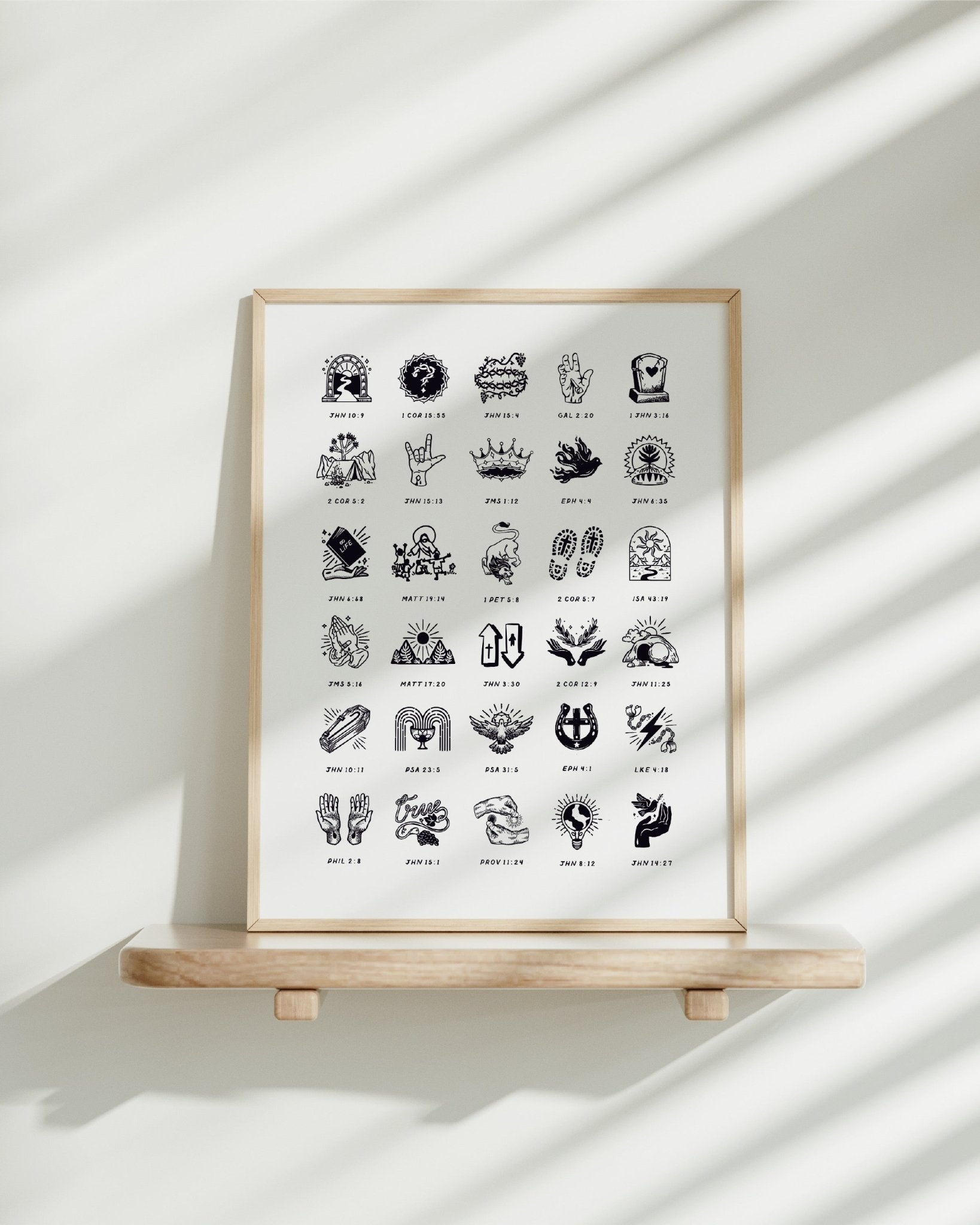 "Daily Bible Verse" 11x14 Print - Proclamation Coalition