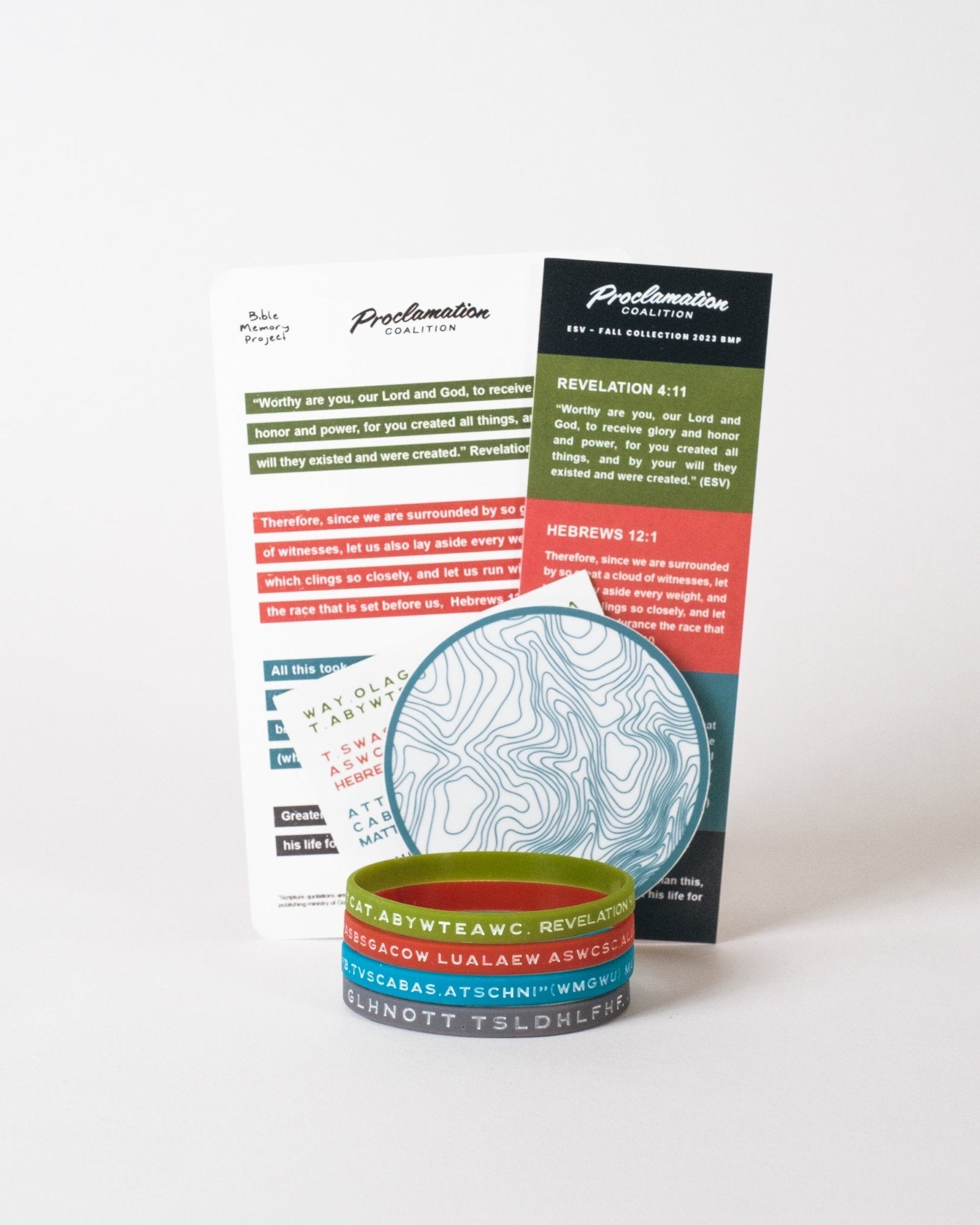 Bible Memory Project Materials - Fall Collection Bible Memory Project - Proclamation Coalition