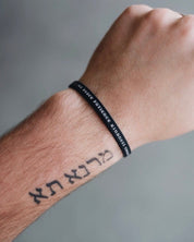 Christian Bible Memory Wristband - Black Fruit of the Spirit Wristband - Proclamation Coalition