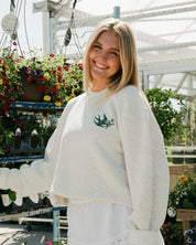 "God's Flower Shop" Oatmeal Crewneck - Proclamation Coalition