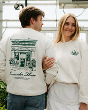"God's Flower Shop" Oatmeal Crewneck - Proclamation Coalition