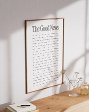 "Good News Poem" 11x17 Print - Proclamation Coalition