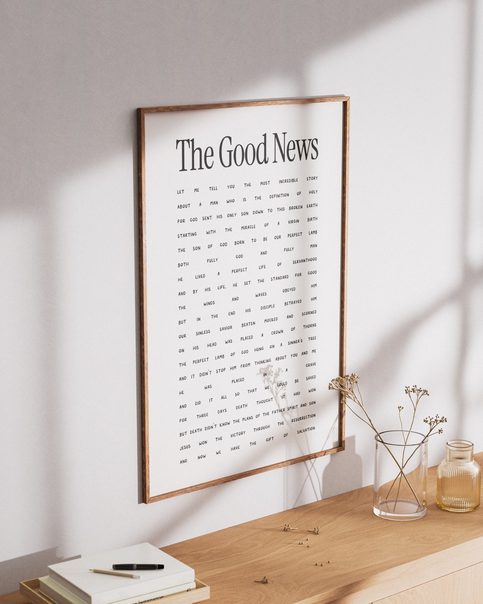 "Good News Poem" 11x17 Print - Proclamation Coalition