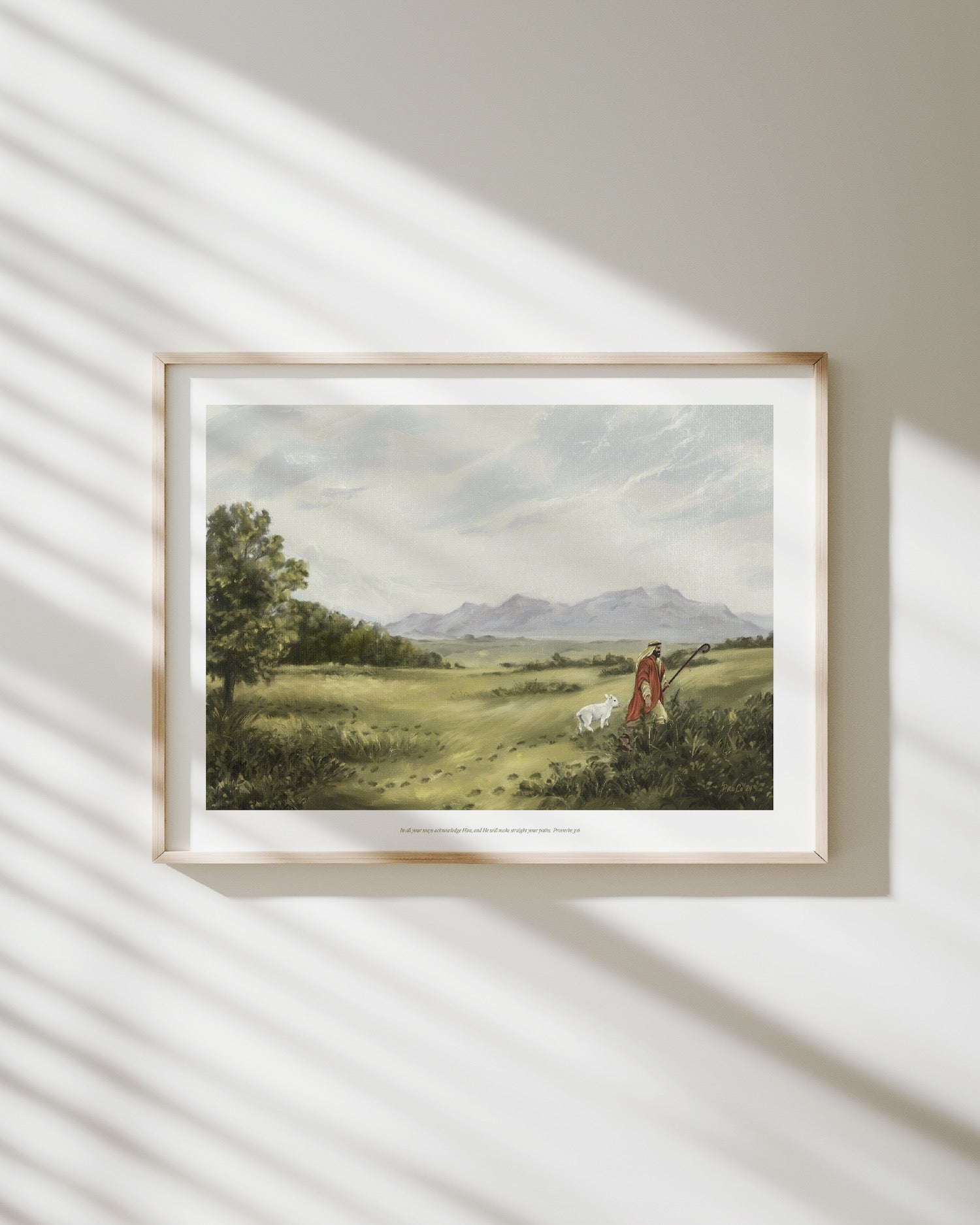"Good Shepherd" 18x24 Art Print - Proclamation Coalition
