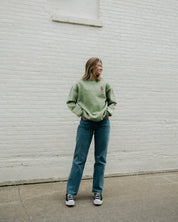 "Good Shepherd" Green Pasture Comfort Crewneck - Proclamation Coalition