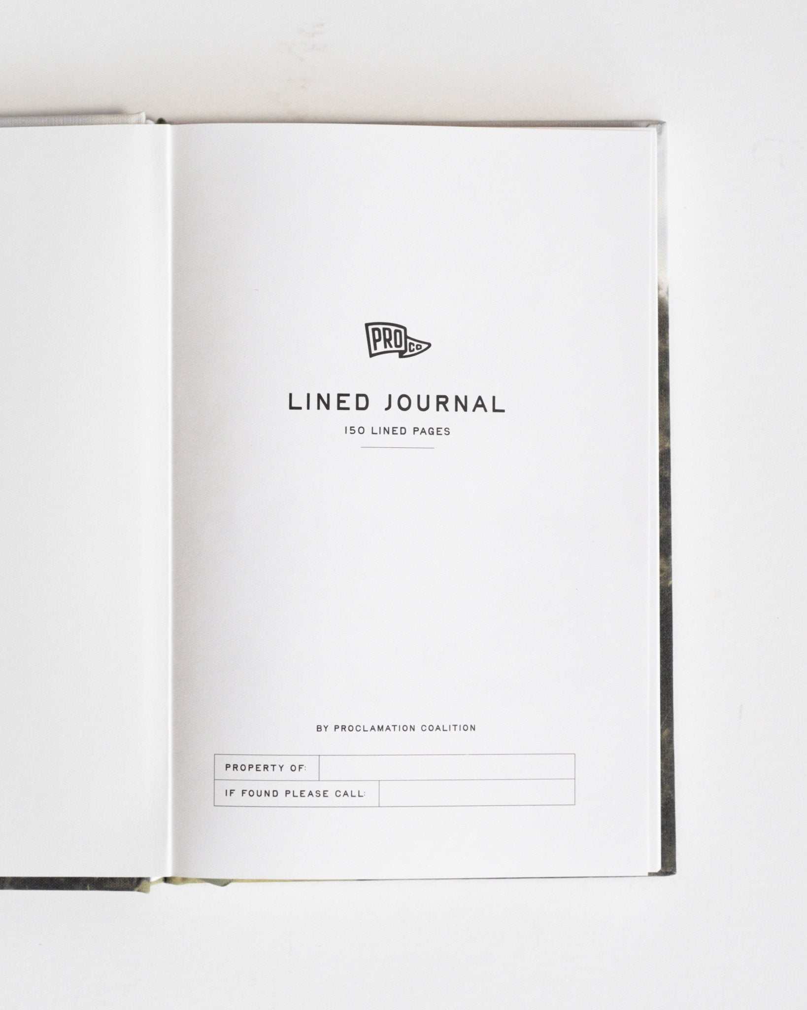 "Good Shepherd" Lined Journal - Proclamation Coalition