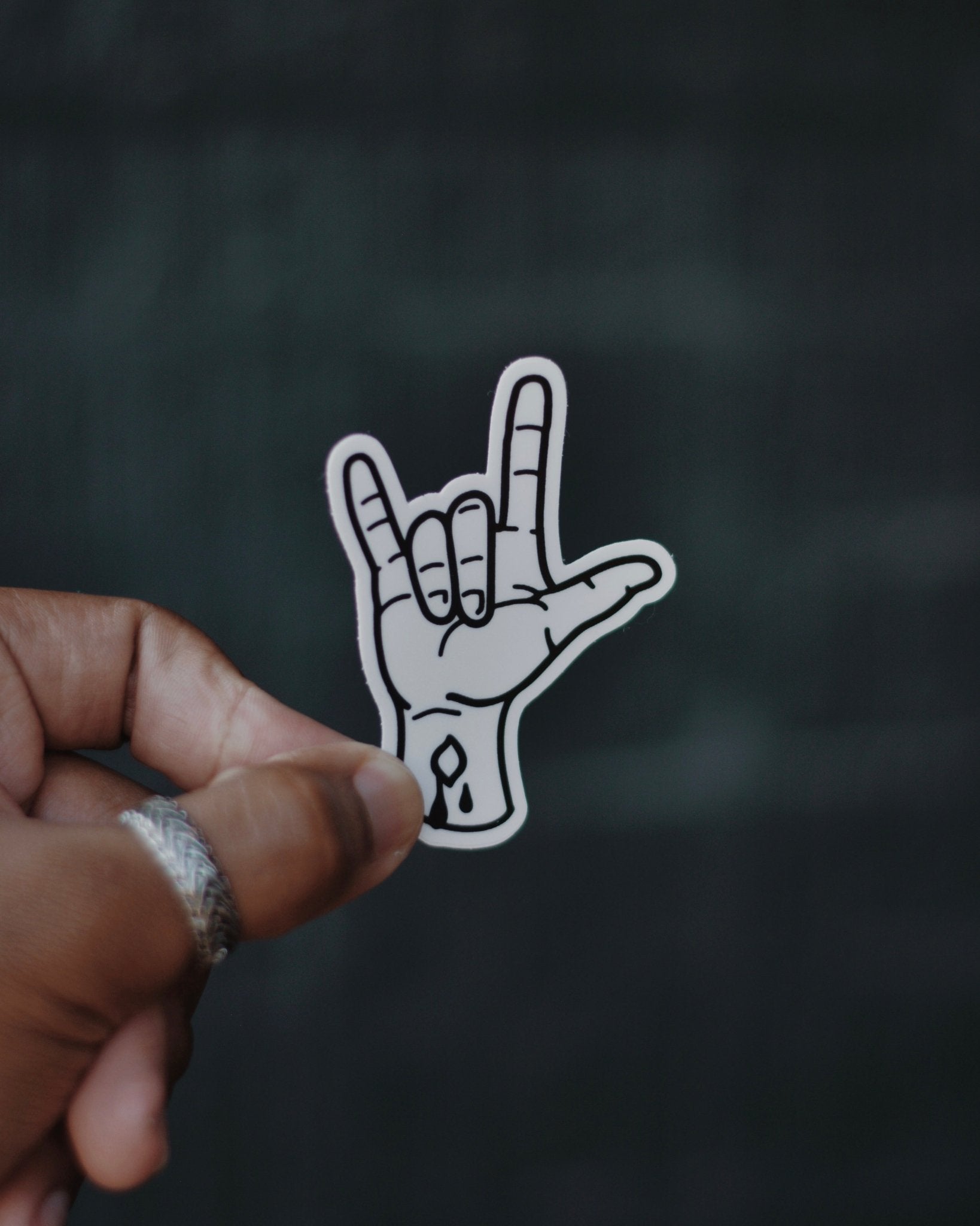 Christian Sticker - Greater Love Hand Sticker - Proclamation Coalition