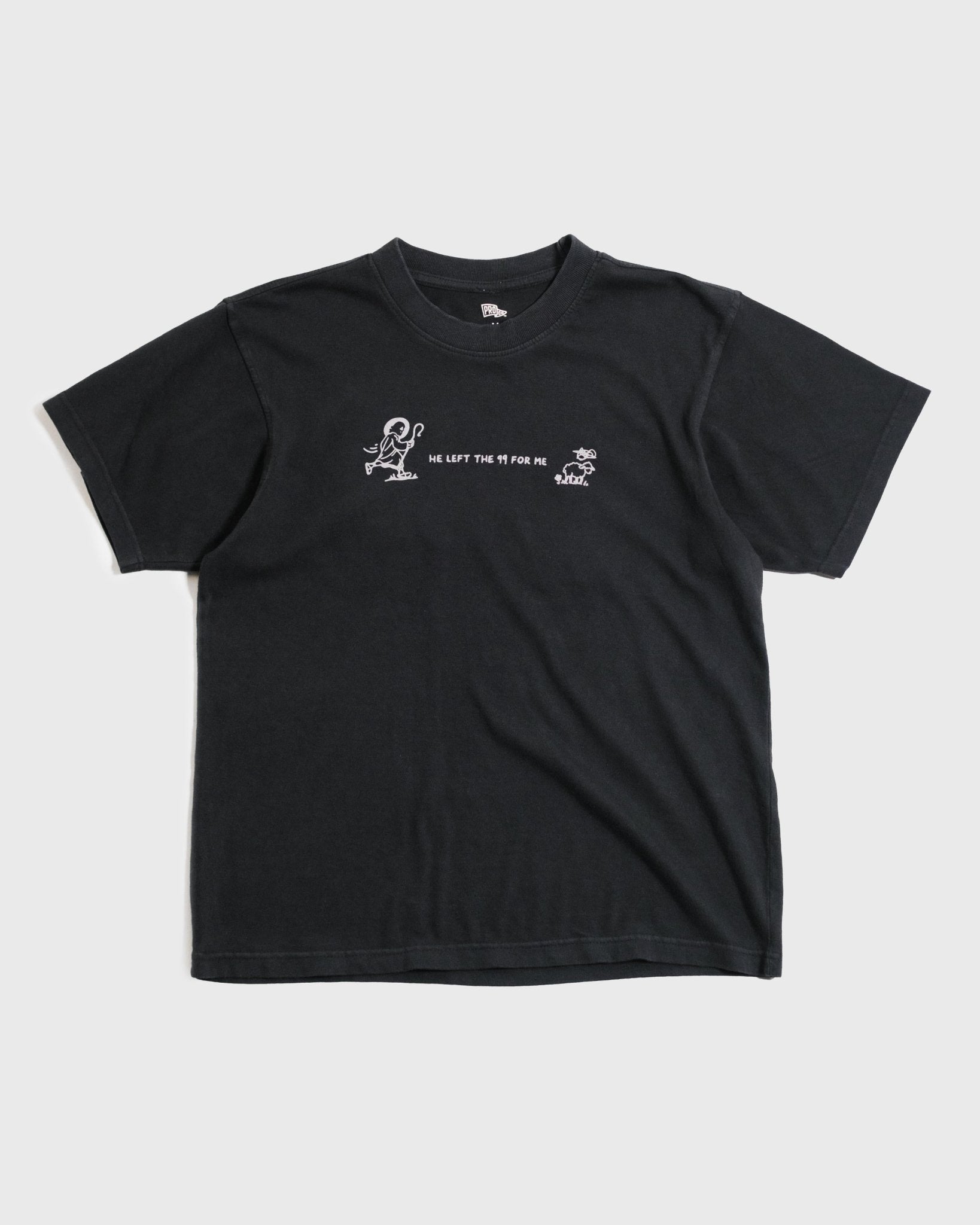 "He Left the 99" Heavyweight Tee - Proclamation Coalition