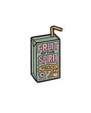 Christian Pin - Fruit of the Spirit - Juice Box Enamel Sage Green Pin - Proclamation Coalition