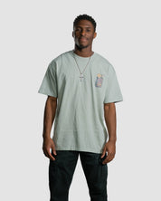 Christian T-Shirt - Fruit of the Spirit - Juice Box Sage Green Tee - Proclamation Coalition