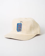 Christian Hat - Fruit of the Spirit - Juice Box - Vanilla Beige Corduroy Hat - Proclamation Coalition