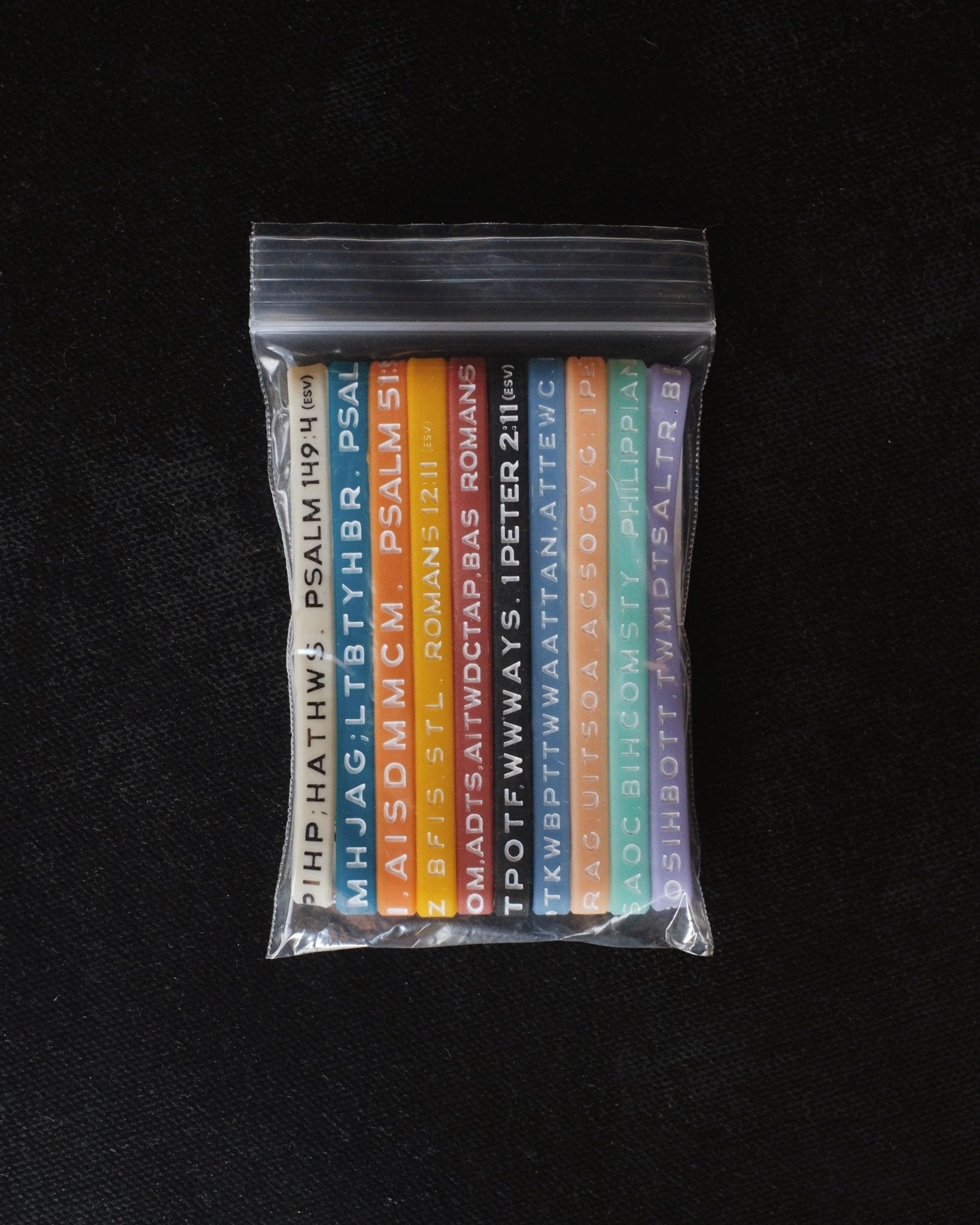 Bible Memory Project - Mystery Memory Bands - Proclamation Coalition