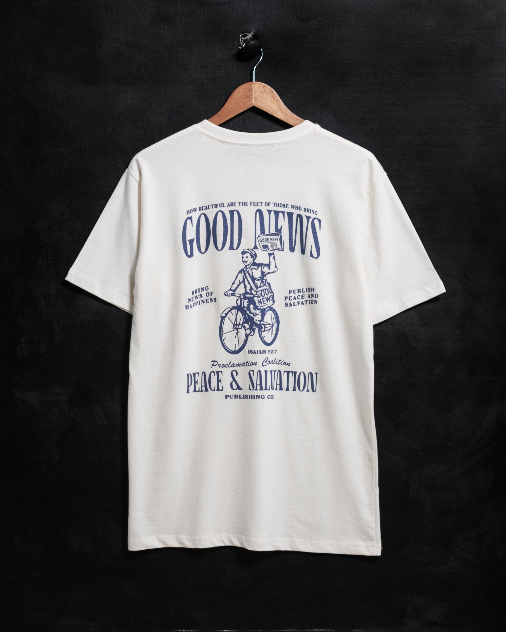 NEW! "Good News - Paper Boy" Ivory Tee - Proclamation Coalition