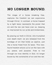 No Longer Bound Explanation - Proclamation Coalition