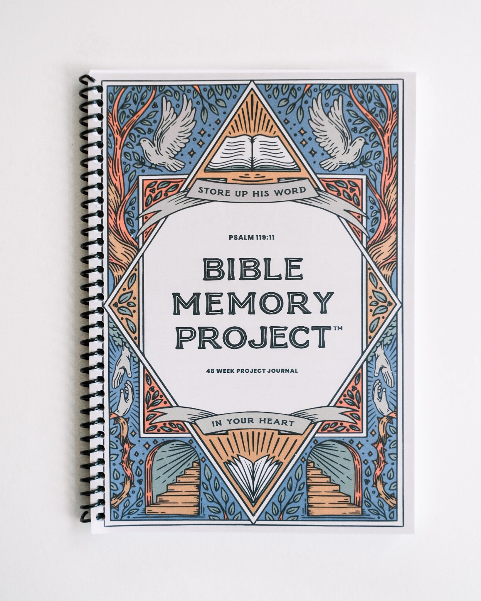 Christian Journal - Bible Memory Project One Year Memory Journal - Proclamation Coalition