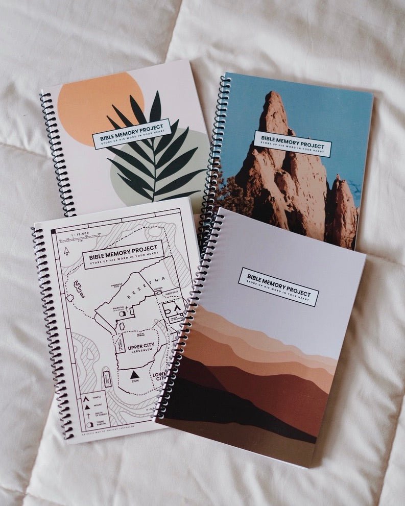 Christian Journal - Bible Memory Project One Year Memory Journal - Proclamation Coalition