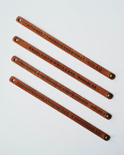 Bible Memory Project - Premium Gospel Project - Hand Crafted Leather Bands - Proclamation Coalition