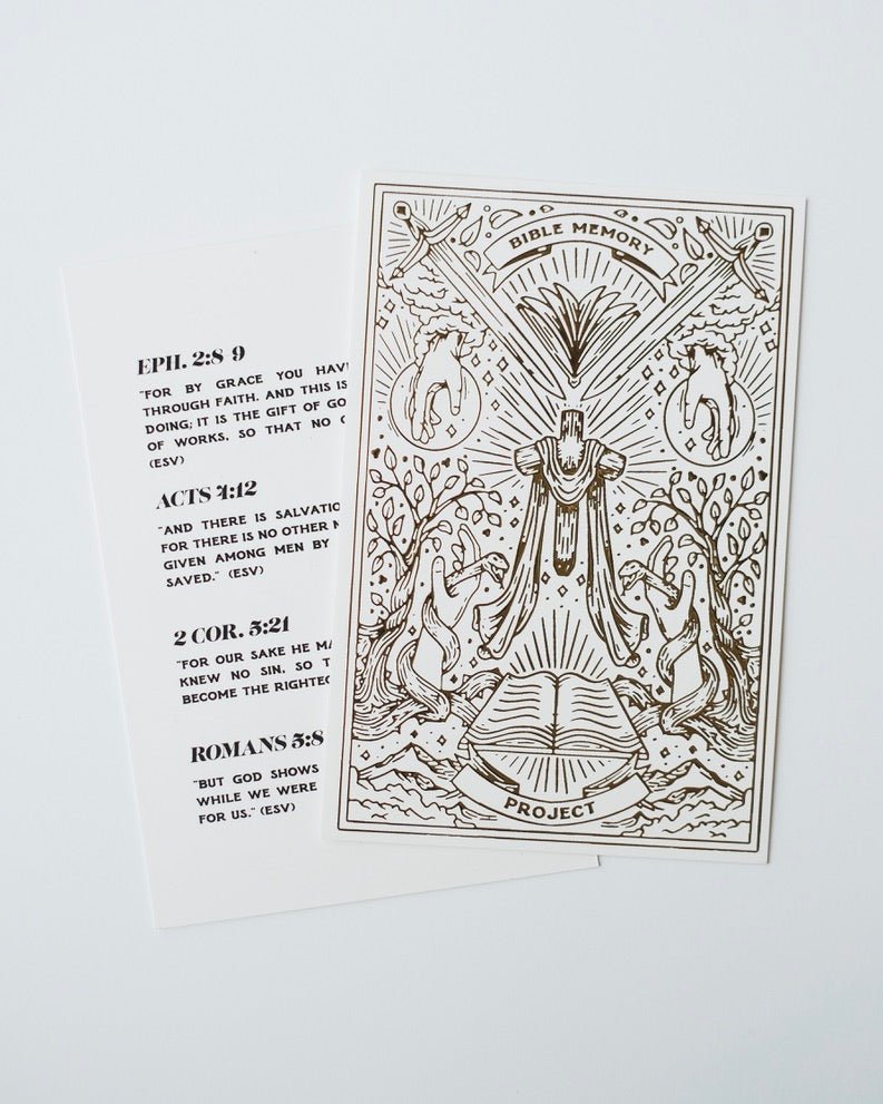 Bible Memory Project - Premium Gospel Project - Hand Crafted Leather Bands - Proclamation Coalition