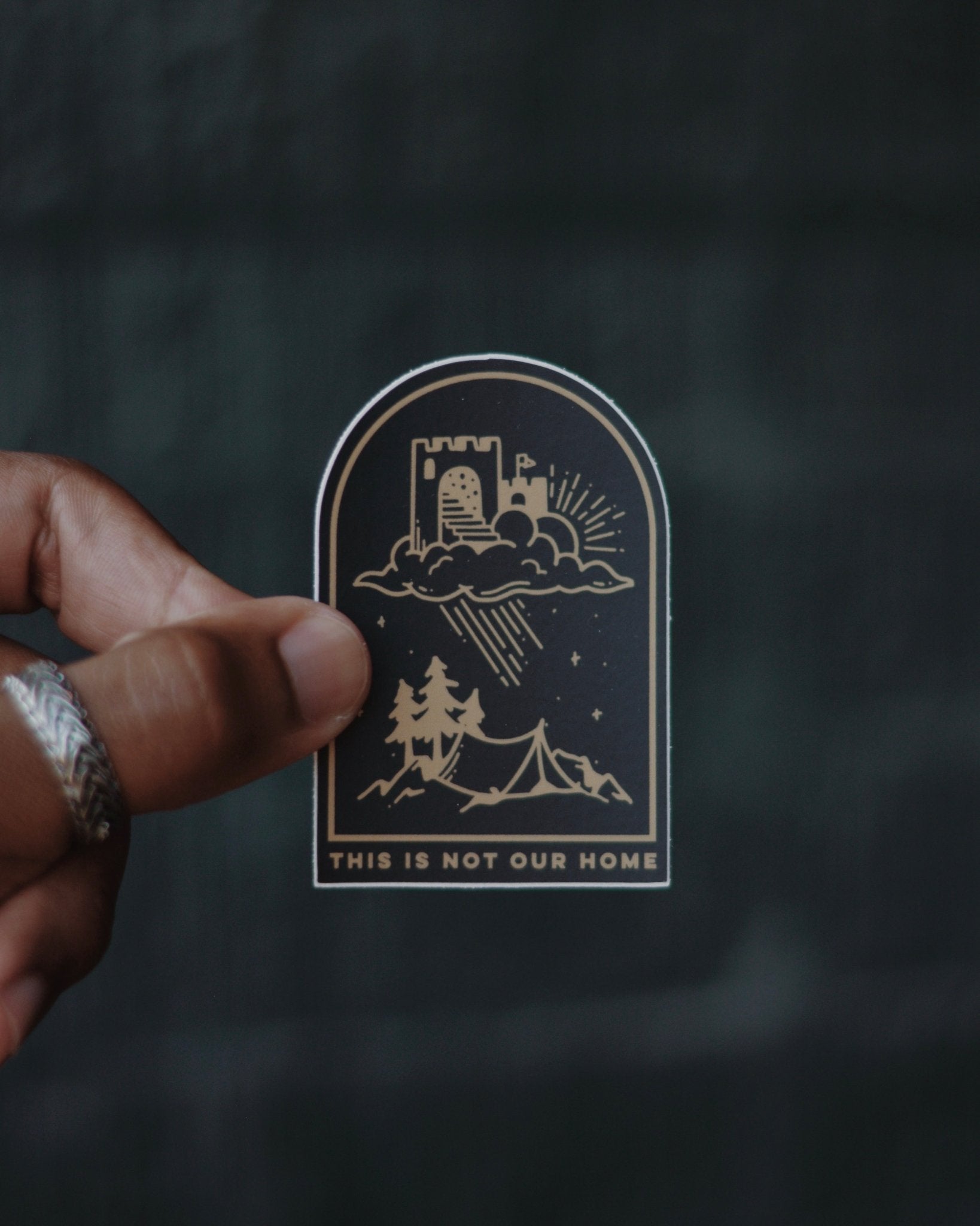 Christian Sticker - Not Our Home Sticker - Proclamation Coalition