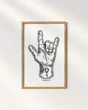 "Romans 5:8" Poster - Proclamation Coalition