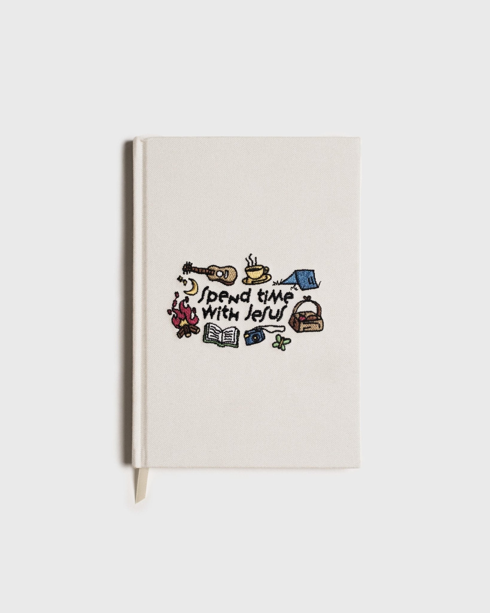 "Spend Time With Jesus" Embroidered Sketchbook - Proclamation Coalition
