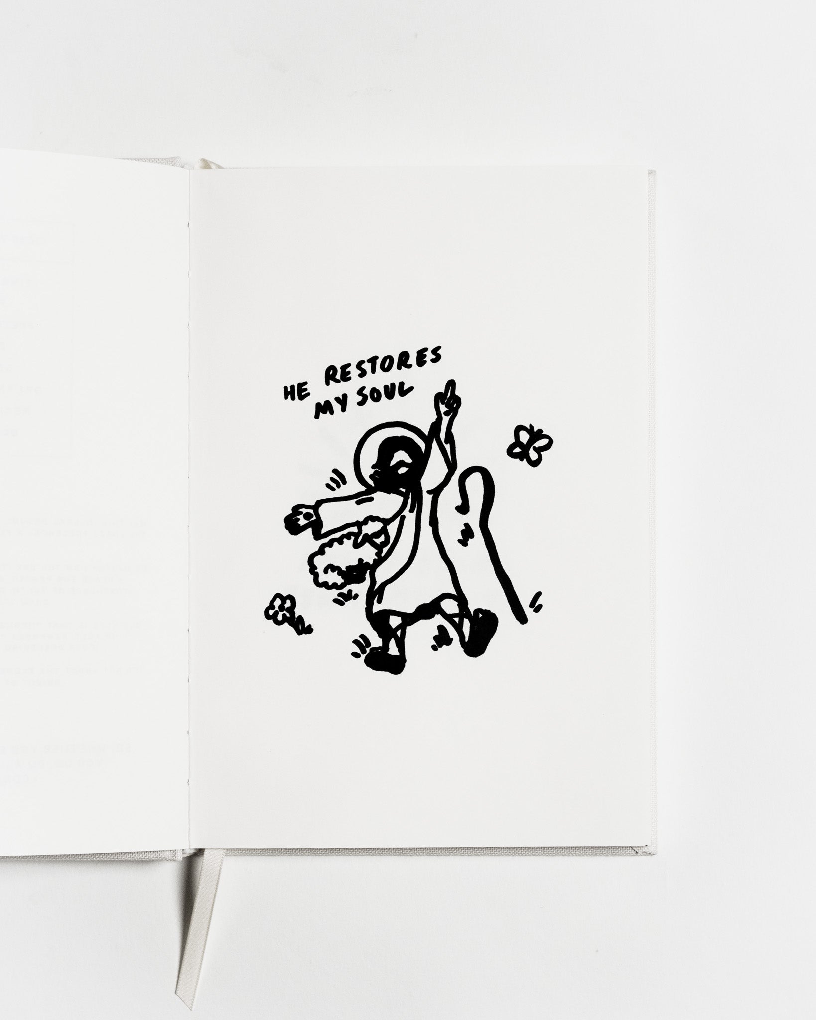 "Spend Time With Jesus" Embroidered Sketchbook - Proclamation Coalition