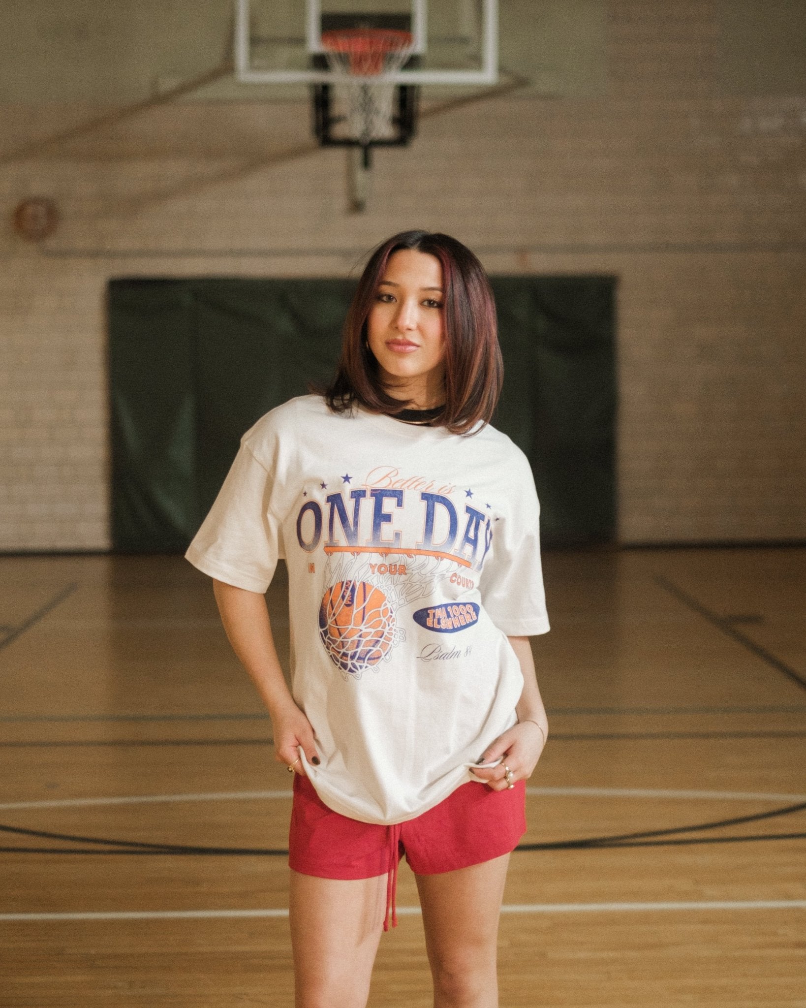 "Stay True X Courts of The Lord" Off - White Tee - Proclamation Coalition