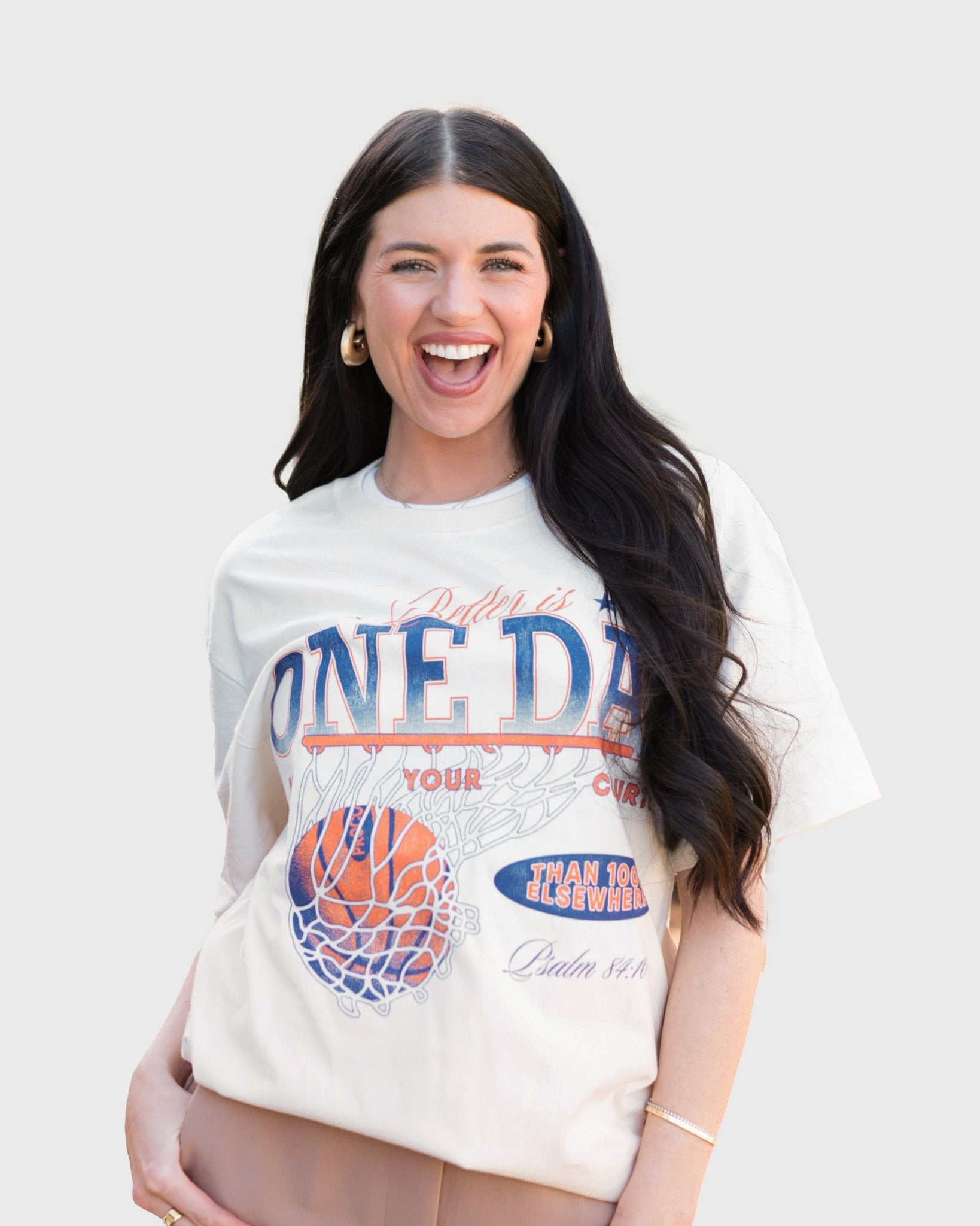 "Stay True X Courts of The Lord" Off - White Tee - Proclamation Coalition