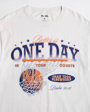 "Stay True X Courts of The Lord" Off - White Tee - Proclamation Coalition