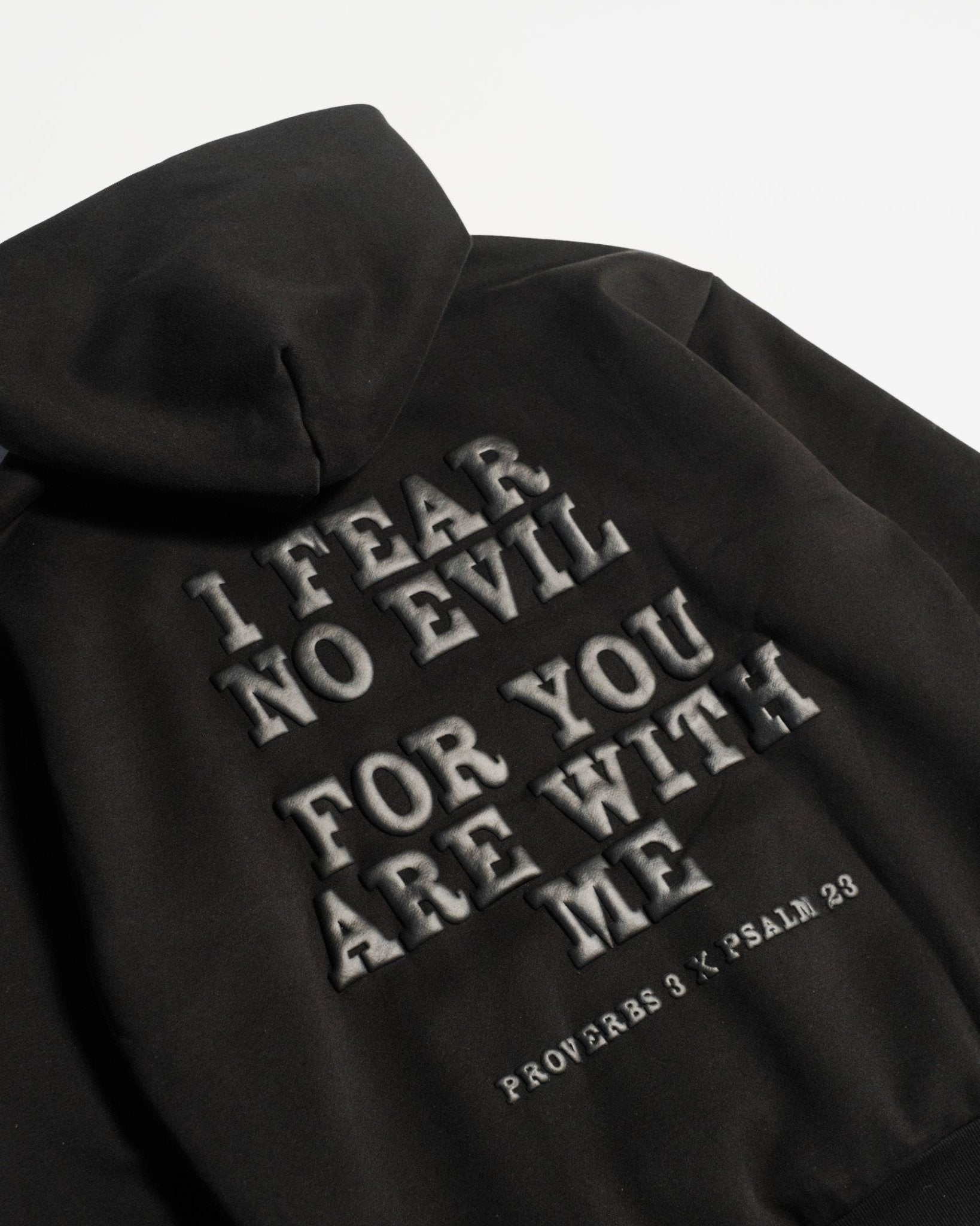 "The Good Shepherd" Dark Valleys Oversized Comfort Hoodie (Puff Print) - Proclamation Coalition