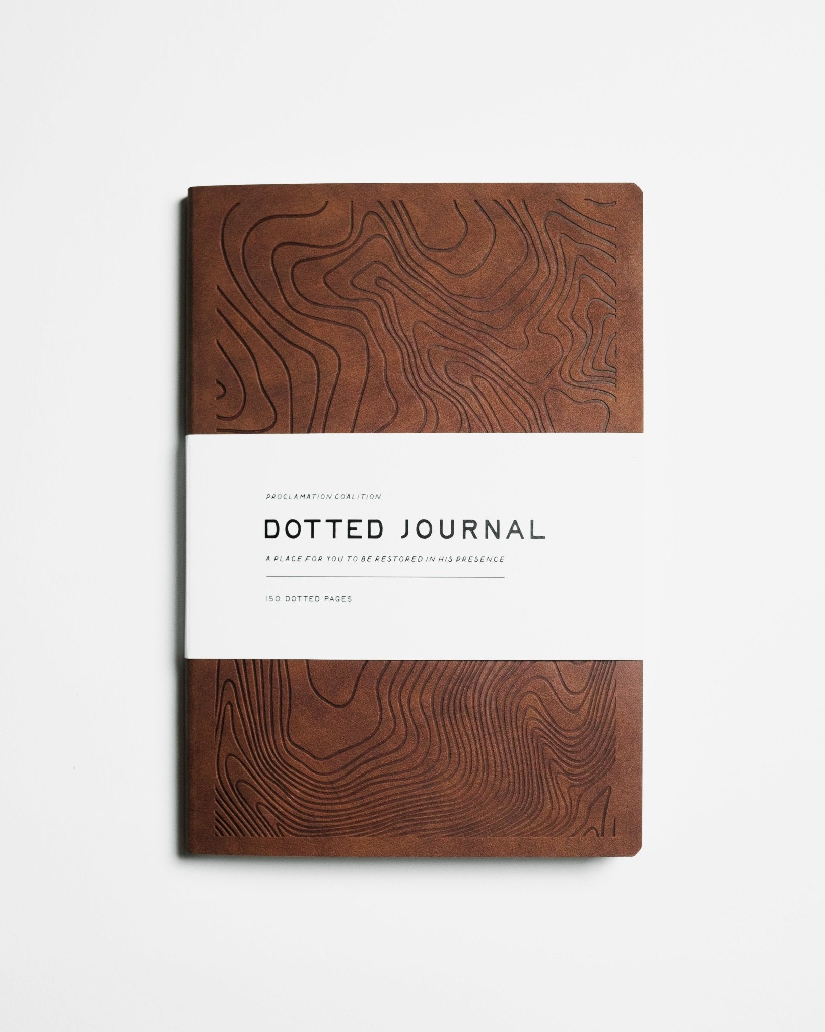 "Where Jesus Walked" Leather Journal - Proclamation Coalition