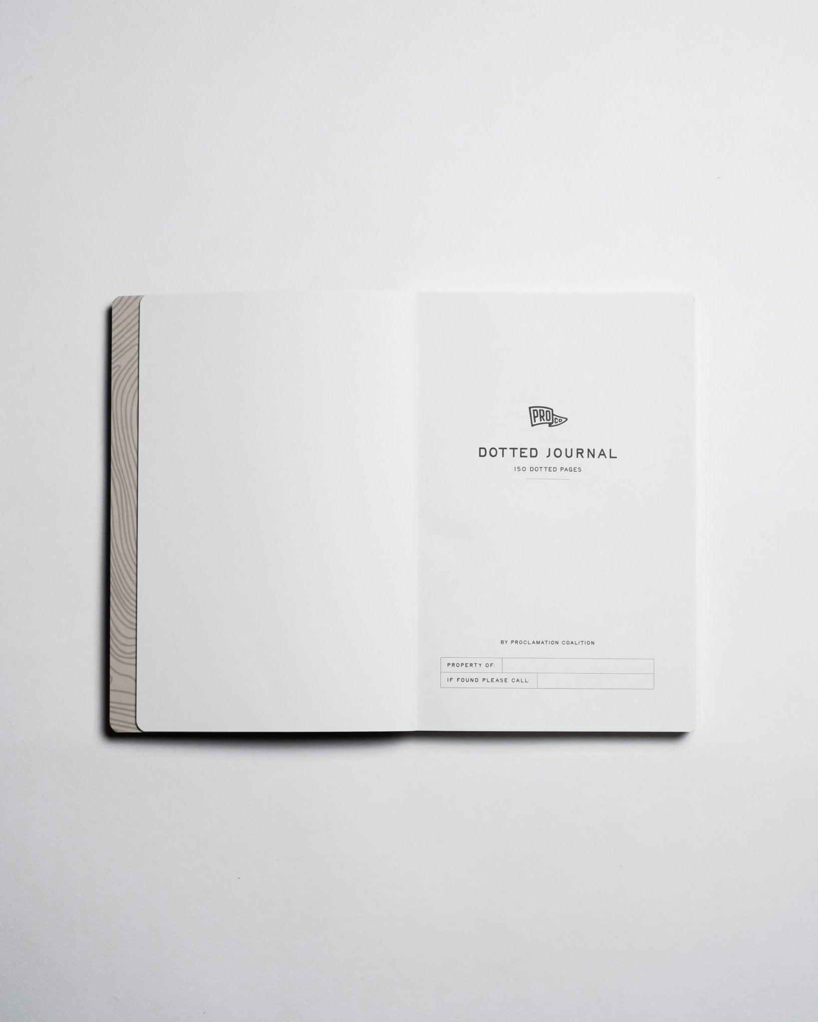 "Where Jesus Walked" Leather Journal - Proclamation Coalition