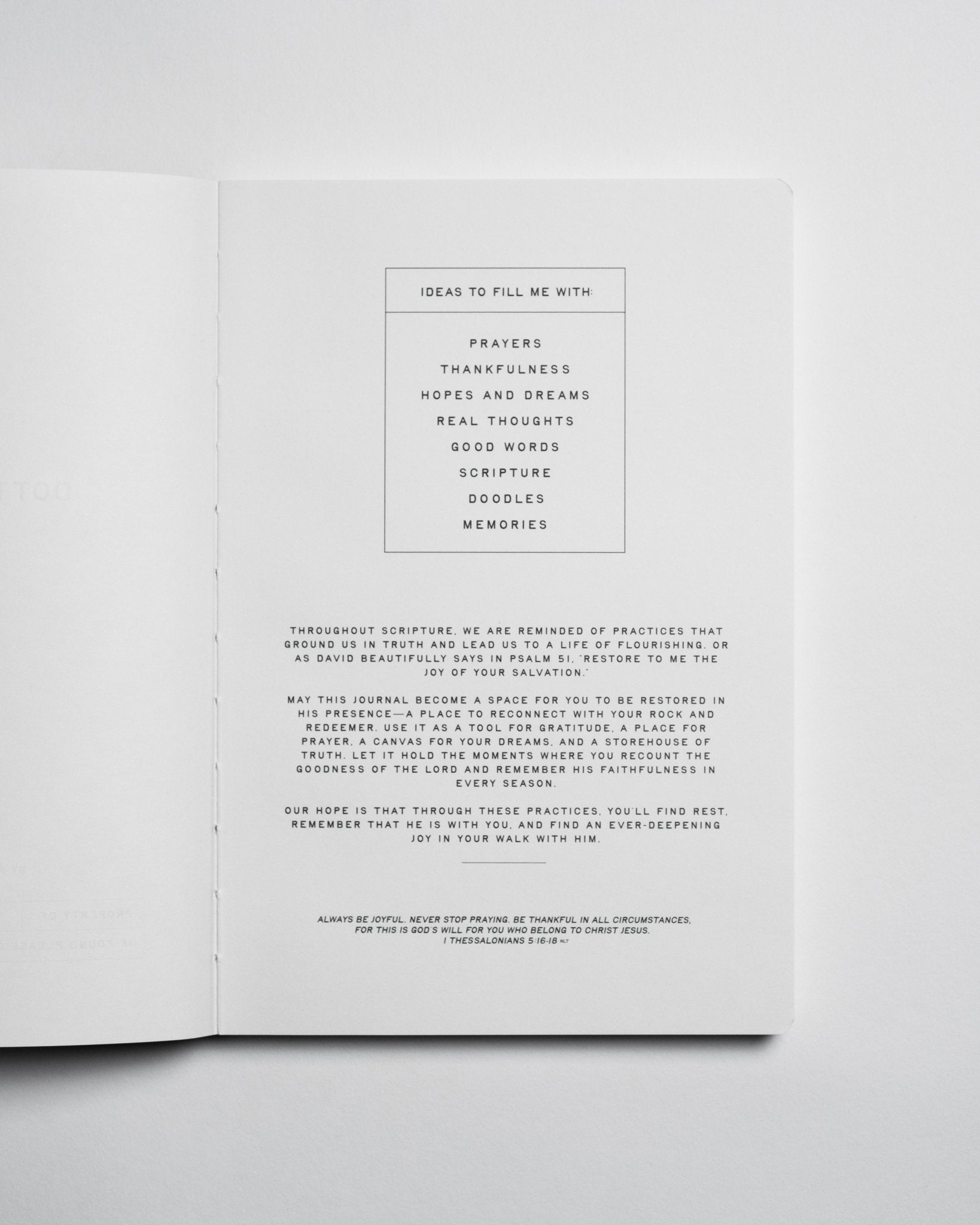 "Where Jesus Walked" Leather Journal - Proclamation Coalition