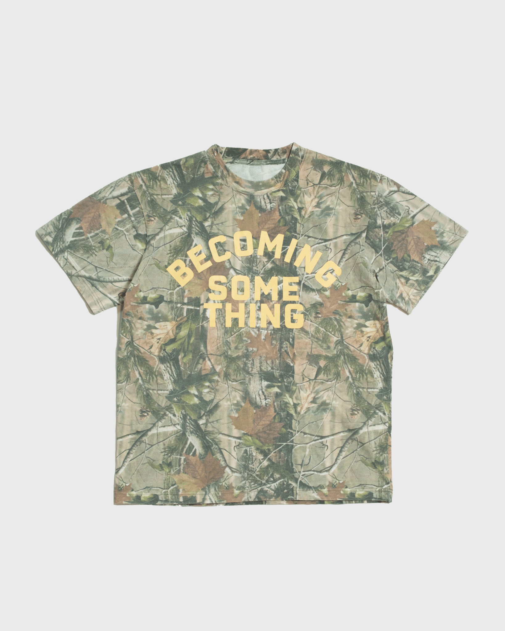 "Becoming Something" Vintage Camo Heavyweight Tee - Proclamation Coalition