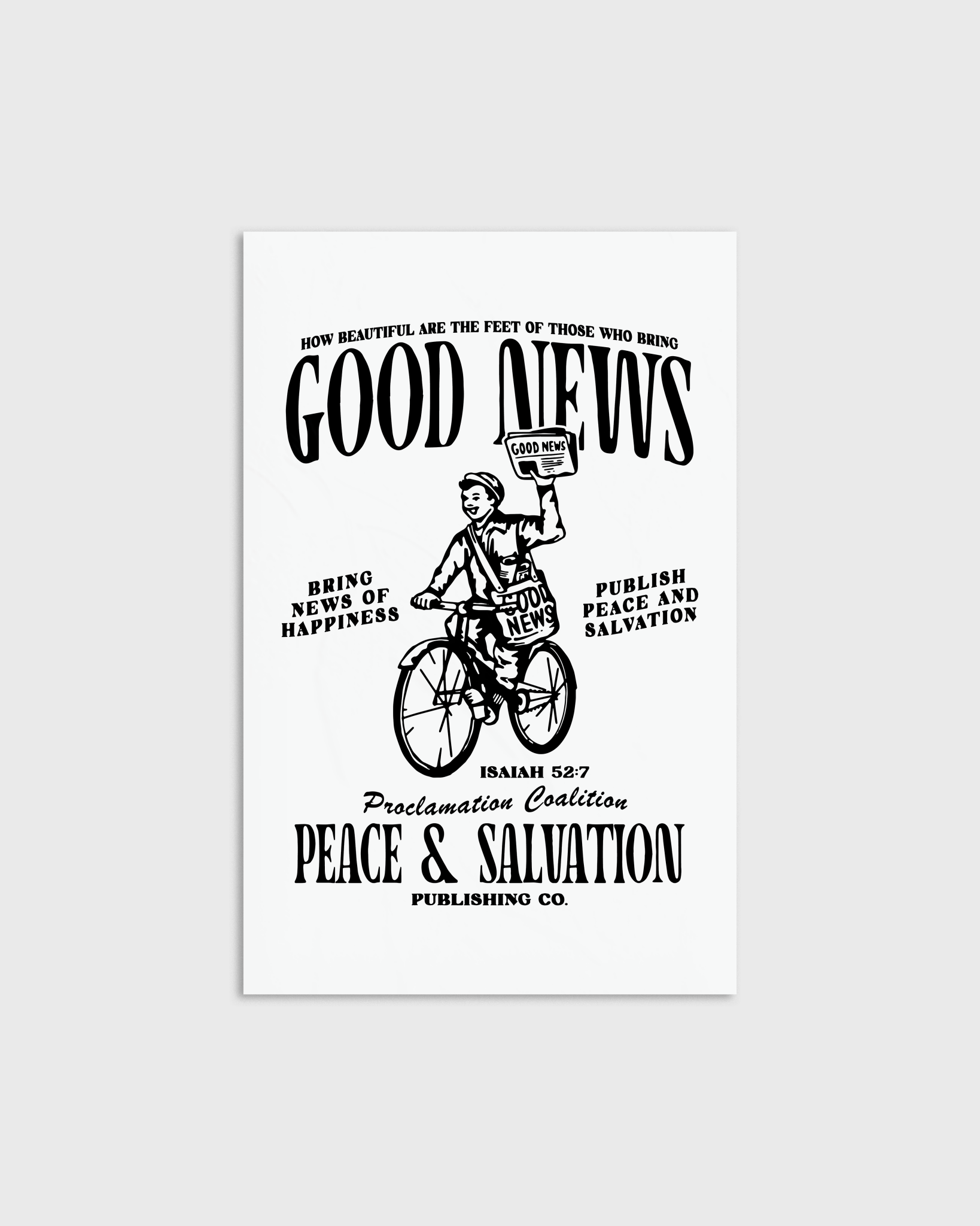 "Bring Good News" Poster - Proclamation Coalition