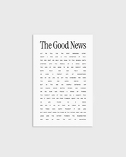 "Good News Poem" 11x17 Print - Proclamation Coalition
