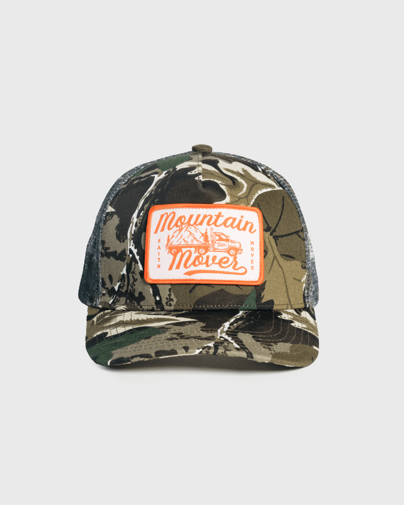 "Mountain Mover" Camo Mesh Trucker - Proclamation Coalition
