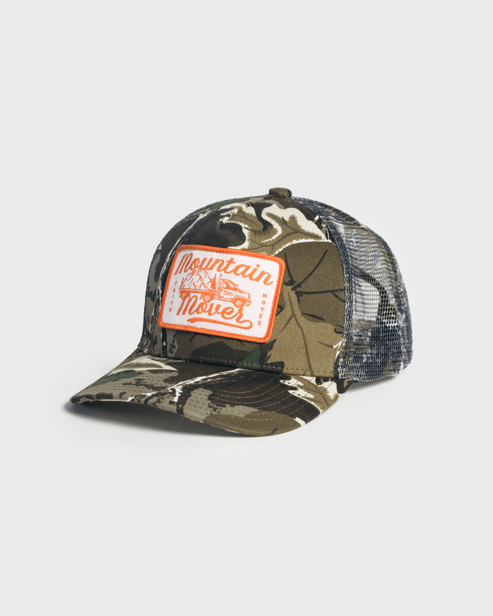 "Mountain Mover" Camo Mesh Trucker - Proclamation Coalition